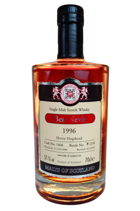 Ben Nevis 1996 - Cask 1466 - Sherry Hogshead - Rarität