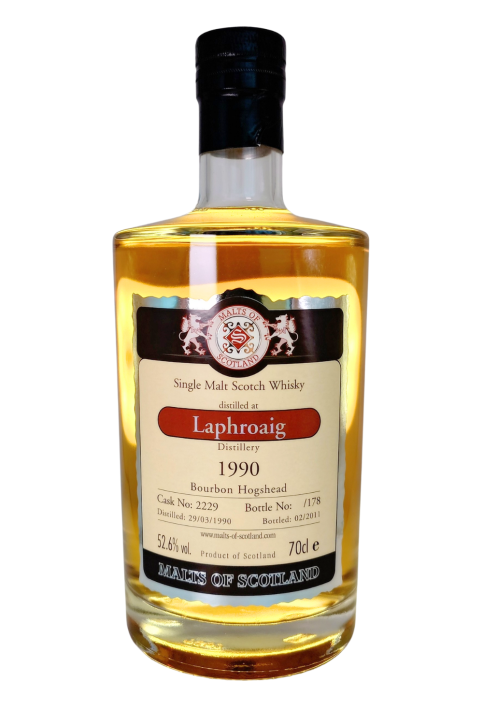 Laphroaig 1990 - Cask 2229 - Bourbon Hogshead - Rarität