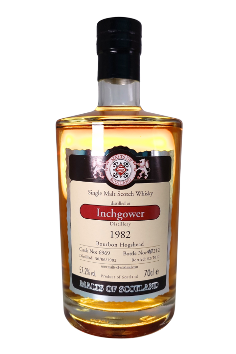 Inchgower 1982 - Cask 6969 - Bourbon Hogshead - Rarität