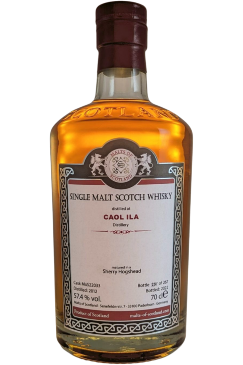 Caol Ila - MoS22033 - 10y - Sherry Hogshead