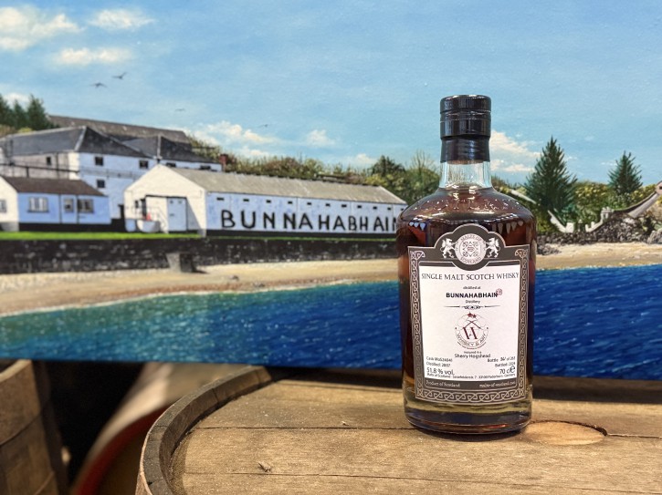 Bunnahabhain 2007 peated - Sherry Hogshead - Whisky & Art Edition 5