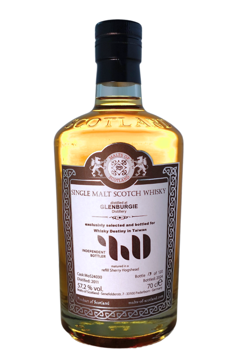 Glenburgie - MoS24030 - Taiwan - 13y - refill Sherry Hogshead