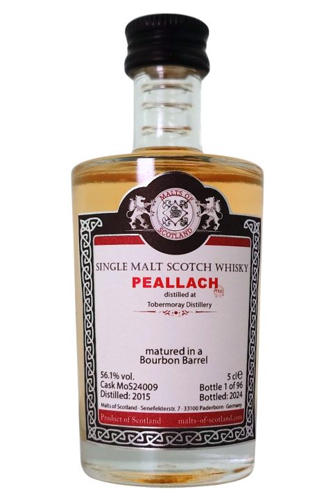 Peallach - MoS24009 - 9y - Bourbon Barrel - MINI