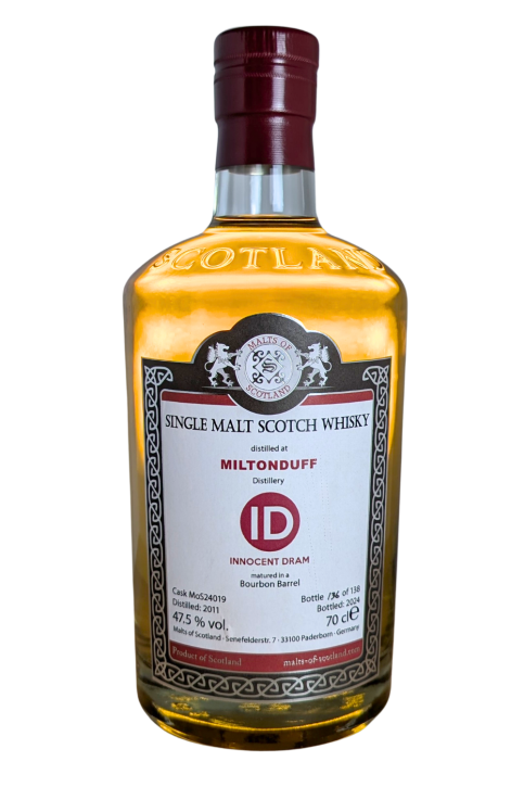 Miltonduff - MoS24019 - 13y - Bourbon Barrel