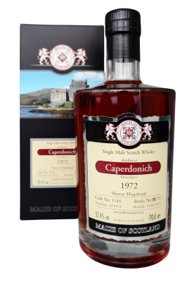 Caperdonich 1972 - Cask 1145 - Sherry Hogshead - Rarität