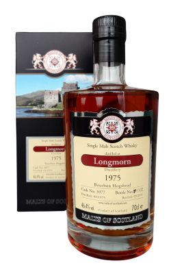 Longmorn 1975 - Cask 3977 - Bourbon Hogshead - Rarität