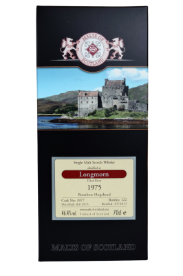 Longmorn 1975 - Cask 3977 - Bourbon Hogshead - Rarität