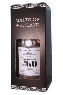 Staoisha (peated Bunnahabhain) - MoS24032 - Taiwan - 11y - refill Bourbon Barrel